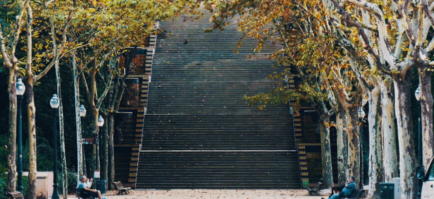 лестница школа медитация