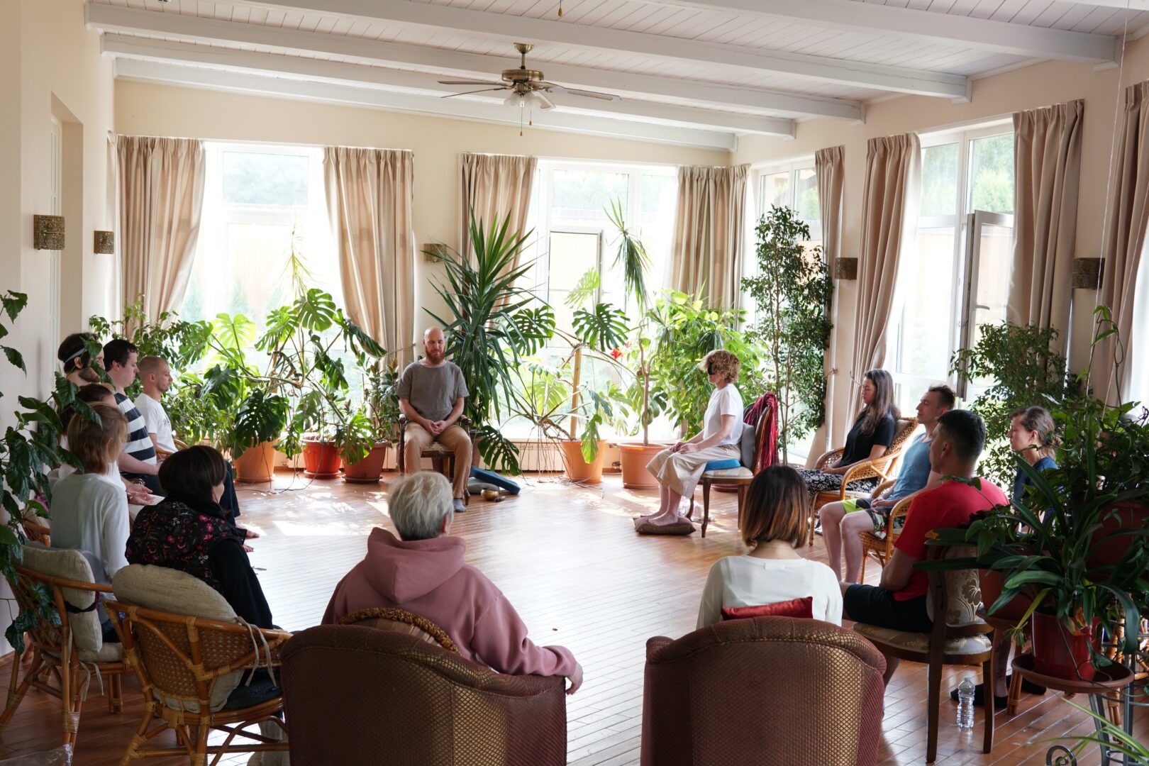 Ретрит медитации школа Трех Путей