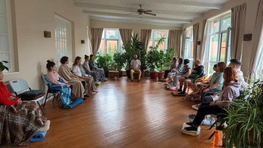 Ретрит медитации випассана школа трех путей